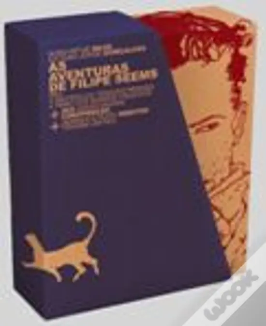 AS AVENTURAS DE FILIPE SEEMS - 3 ÁLBUNS DE BD NUMA CAIXA E COM DVD INCLUÍDO - NUNO ARTUR SILVA E ANTÓNIO JORGE GONÇALVESIAX