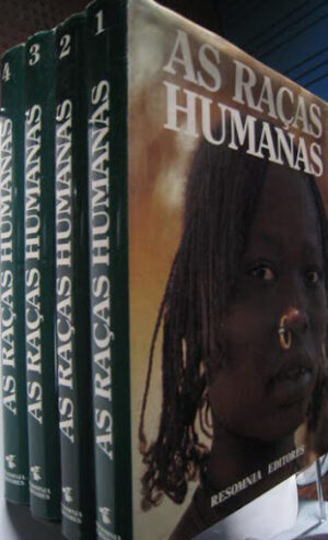 AS RAÇAS HUMANAS - 4 VOLUMES - RESOMNIA EDITORES - A LEVANTAR NA LOJA
