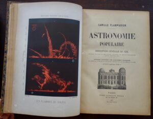 ASTRONOMIE POPULAIRE - DESCRIPTION GÉNERALE DU CIEL - CAMILLE FLAMMARION - PARIS 1905