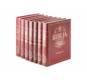 BIBLIA ILUSTRADA - 7 VOLUMES - EDITORIAL UNIVERSUS - ( A LEVANTAR NA LOJA )