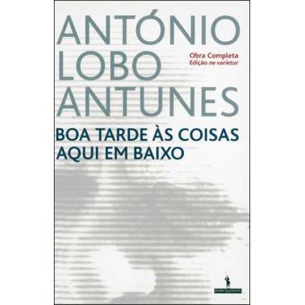 BOA TARDE ÀS COISAS AQUI EM BAIXO - ANTÓNIO LOBO ANTUNES - DOM QUIXOTE