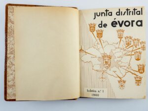 BOLETIM Nº 1 - JUNTA DISTRITAL DE ÉVORA - 1960