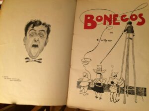 BONECOS DE HUGO - IMPRENSA LIBÂNIO DA SILVA - MARÇO 1925