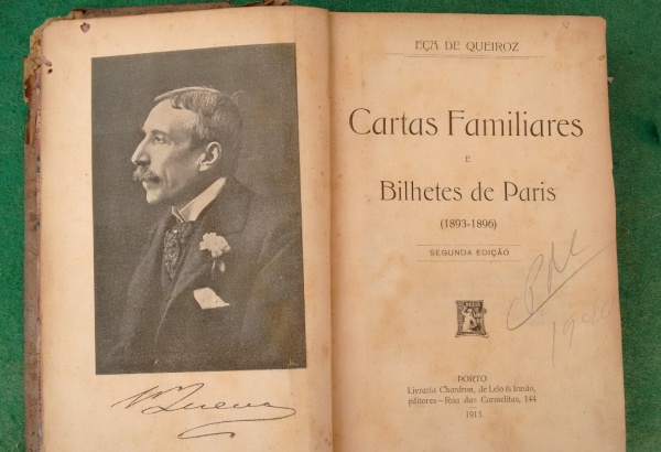 CARTAS FAMILIARES - BILHETES DE PARIS ( 1893 - 1896 ) - EÇA DE QUEIROZ - SEGUNDA EDIÇÃO - LIVRARIA CHARDRON PORTO 1913