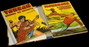 COLECÇÃO COMIX. Edição de Portugal Press. Lisboa. (1975-1976). 22x32 cm. 10 números + Capa.  Colecção Comix, “Obra completa com os mais famosos heróis de banda desenhada: Tarzan, Fantasma, Rip Kirby, Garth, Príncipe Valente, Mandrake, Cisco Kid e Modesty Blasy.”  Todos os números possuem as capas da brochura.