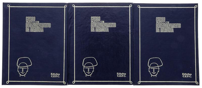 CURSO PRÁTICA DE DESENVOLVIMENTO DA MEMÓRIA - 3 VOLUMES - EDIÇÕES C.E.P.C.
