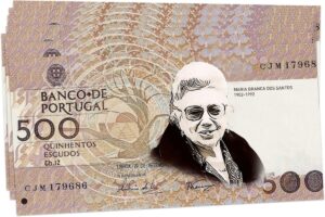 CHEQUE DE 50.000 ESCUDOS DO BANCO FONSECAS & BURNAY, PASSADO PELA DONA BRANCA ( MARIA BRANCA DOS SANTOS ) E NÃO LEVANTADO - SEM DATA
