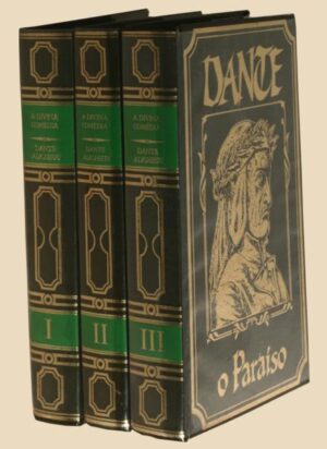 A DIVINA COMÉDIA - DANTE ALIGHERI - 3 VOLUMES ( O INFERNO , O PURGATÓRIO , O PARAÍSO ) - CIRCULO DE LEITORES