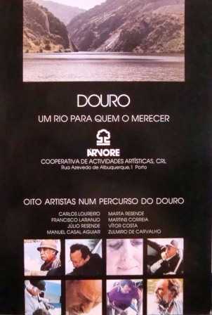 DOURO - UM RIO PARA QUEM O MERECE - ÁRVORE - COOPERATIVA DE ACTIVIDADES ARTÍSTICAS CRL- OITO ARTÍSTAS NUM PERCURSO DO DOURO