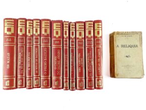 OBRAS DE EÇA DE QUEIROZ - 11  VOLUMES DE DIVERSOS TÍTULOS - LIVROS DO BRASIL