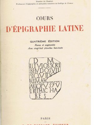 COURSDEEPIGRAPHIE