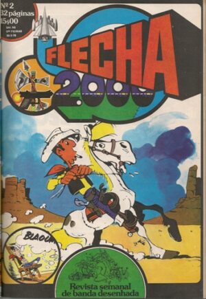 FLECHA 2000 - SEMANÁRIO DE BD - 40 NÚMEROS ENCADERNAÇÃO DO EDITOR 4 VOLUMES - MERIBÉRICA EDITORIAL - A LEVANTAR NA LOJA