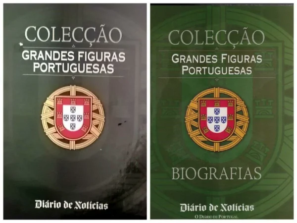 COLECÇÃO GRANDES FIGURAS PORTUGUESAS - BIOGRAFIAS - MEDALHAS ( 60 ) - DIÁRIO DE NOTÍCIAS
