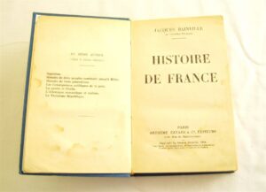 HISTOIRE DE FRANCE - JACQUES BAINVILLE - PARIS - ARTHEÉME FAYARD ET CE  editeur