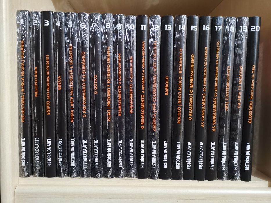 HISTORIA DA ARTE - SALVAT - 20 VOLUMES ( a levantar na loja )