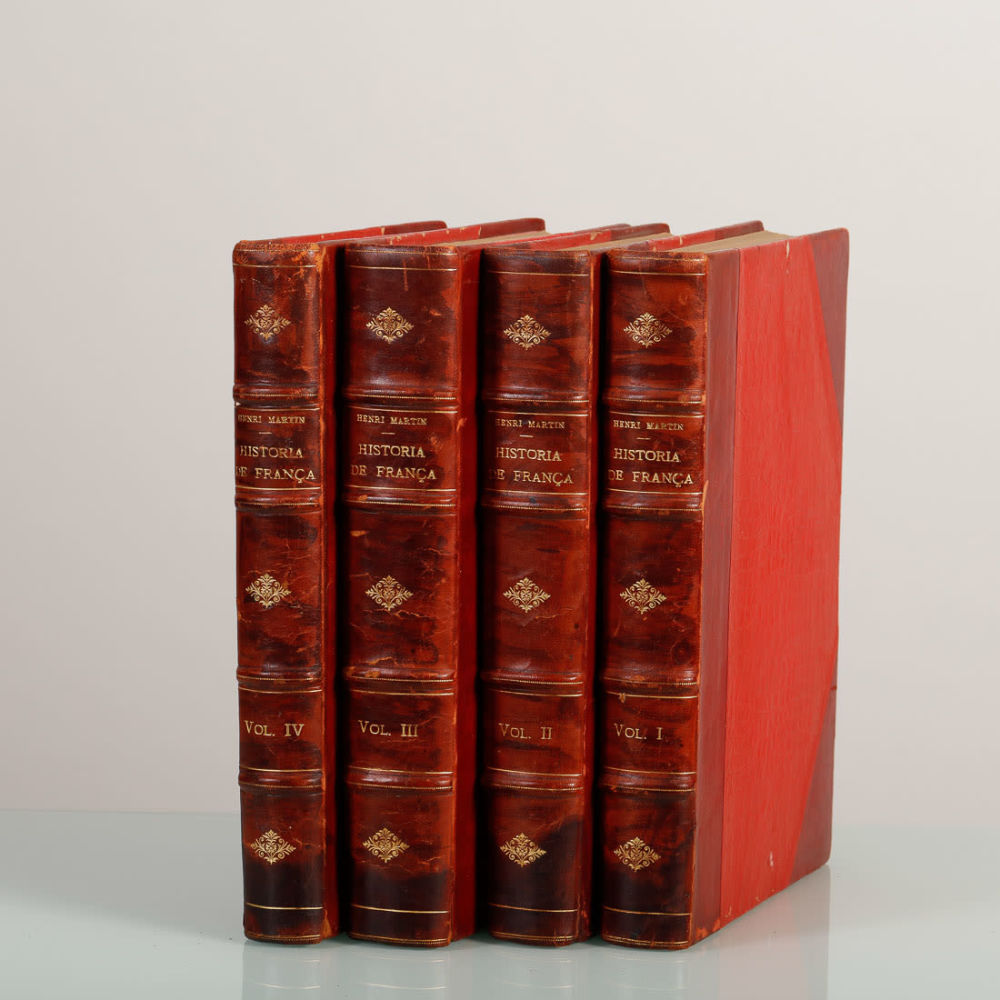 HISTORIA DE FRANÇA - HENRI MARTIN - 4 VOLUMES