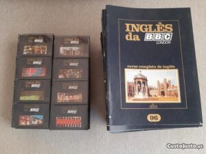 CURSO COMPLETO DA BBC - INGLÊS É FÁCIL - 96 FASCÍCULOS + 24 CASSETES - A LEVANTAR NO ARMAZÉM