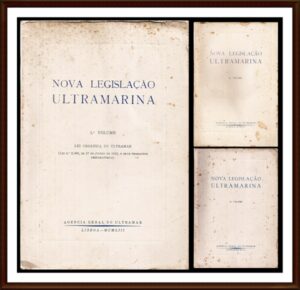 AGÊNCIA GERAL DO ULTRAMAR NOVA LEGISLAÇÃO ULTRAMARINA 5º VOLUME