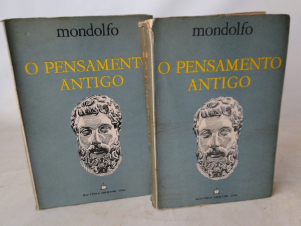 O PENSAMENTO ANTIGO - MONDOLFO - 2 VOLUMES