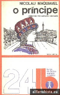 O PRÍNCIPE - NICOLAU MAQUIAVEL - COMENTADO POR NAPOLEÃO BONAPARTE - 24 LIVROS DE BOLSO EUROPA AMÉRICA