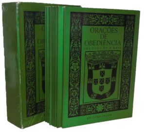 ORAÇÕES DE OBEDIÊNCIA - SÉCULOS XV A XVII - EDIÇÕES INAPA - 9 TOMOS EM CAIXA