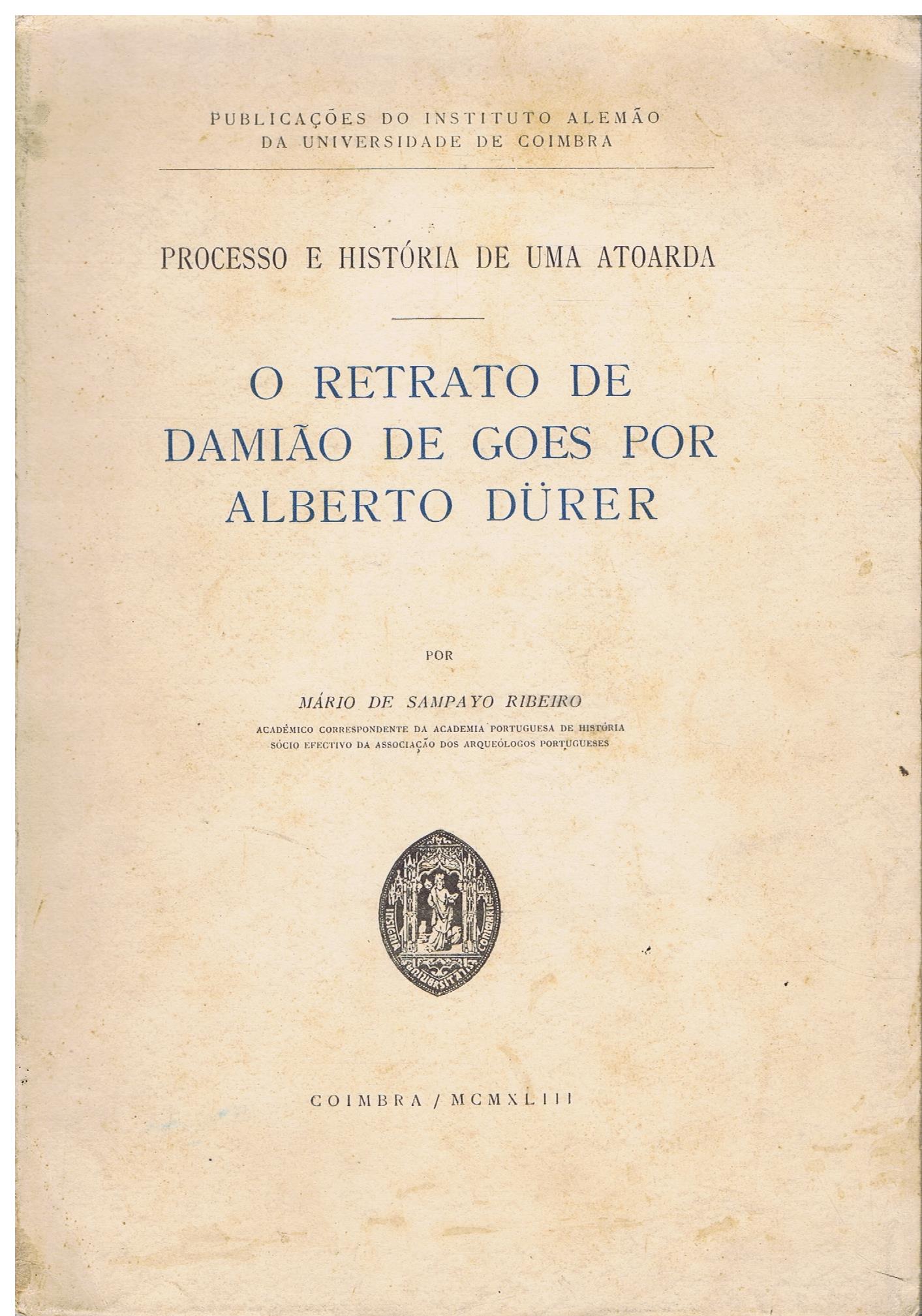 O RETRATO DE DAMIÃO DE GOES POR ALBERTO DURER