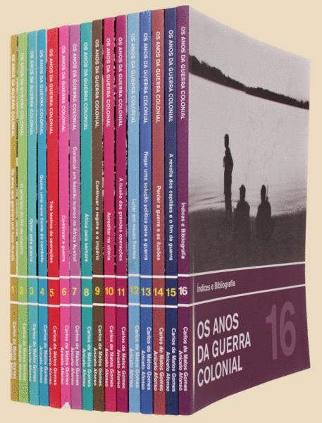 OS ANOS DA GUERRA COLONIAL - 16 VOLUMES ( A LEVANTAR NA LOJA )