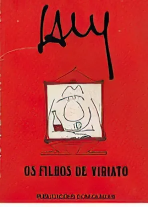 OS FILHOS DE VIRIATO - SAM - COM DEDICATÓRIA E DESENHO DO AUTOR NO NATAL DE 1971 - PUBLICAÇÕES DOM QUIXOTE