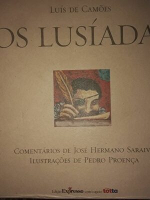 OS LUSÍADAS - LUÍS DE CAMÕES - 10 VOLUMES C/CAIXA - EXPRESSO