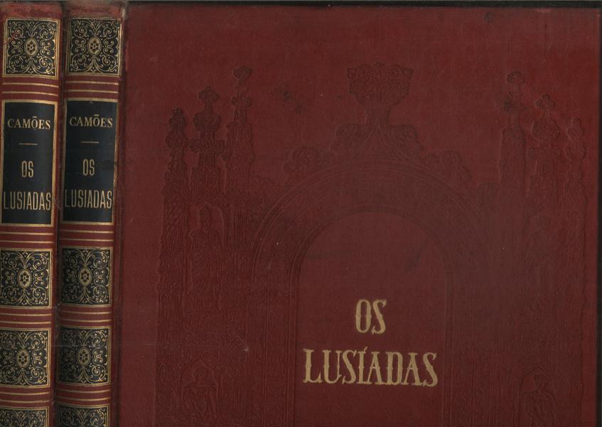 OS LUSÍADAS - LUIS DE CAMÕES- EDIÇÃO MONUMENTAL TOMO I e TOMO II