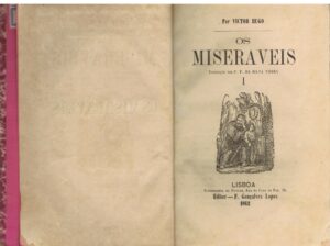 OS MISERÁVEIS - 5 VOLUMES - EDIÇÃO DE 1862