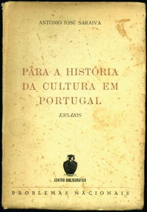 PARA A HISTÓRIA DA CULTURA EM PORTUGAL