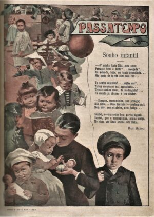 PASSATEMPO. REVISTA QUINZENAL ILLUSTRADA - 1 ANNO - Nº1 A Nº 24