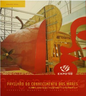 PAVILHÃO DO CONHECIMENTO DOS MARES - EXPO 98 - CATÁLOGO OFICIAL