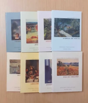 PINTORES PORTUGUESES - 8 VOLUMES - EDIÇÕES INAPA - A LEVANTAR NA LOJA