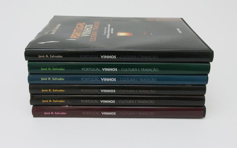 PORTUGAL VINHOS CULTURA E TRADIÇÃO - JOSÉ A. SALVADOR - 6 VOLUMES