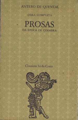PROSAS DE ÉPOCA DE COIMBRA
