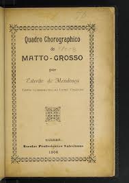 QUADRO CHOROGRAPHICO DE MATTO-GROSSO