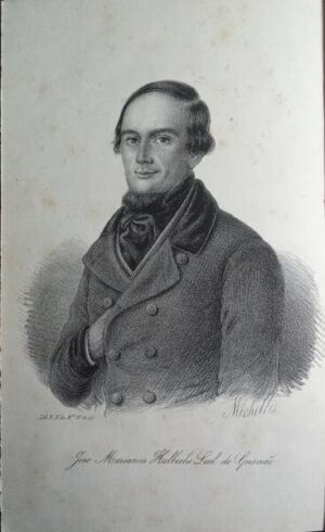 REI SÓ DEUS - POEMA POR JOSÉ MARIANO HOLBECHE LEAL DE GUSMÃO - LISBOA NA IMPRENSA DE LUCAS 1849