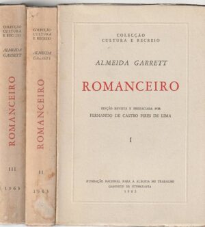 ROMANCEIRO - ALMEIDA GARRETT - VOL II - FNAT 1963