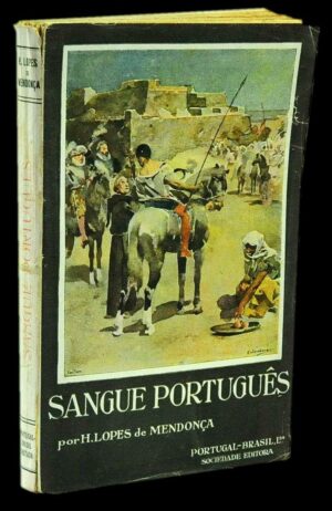 SANGUE PORTUGUÊS - COM ENCADERNAÇÃO ORIGINAL DO EDITOR