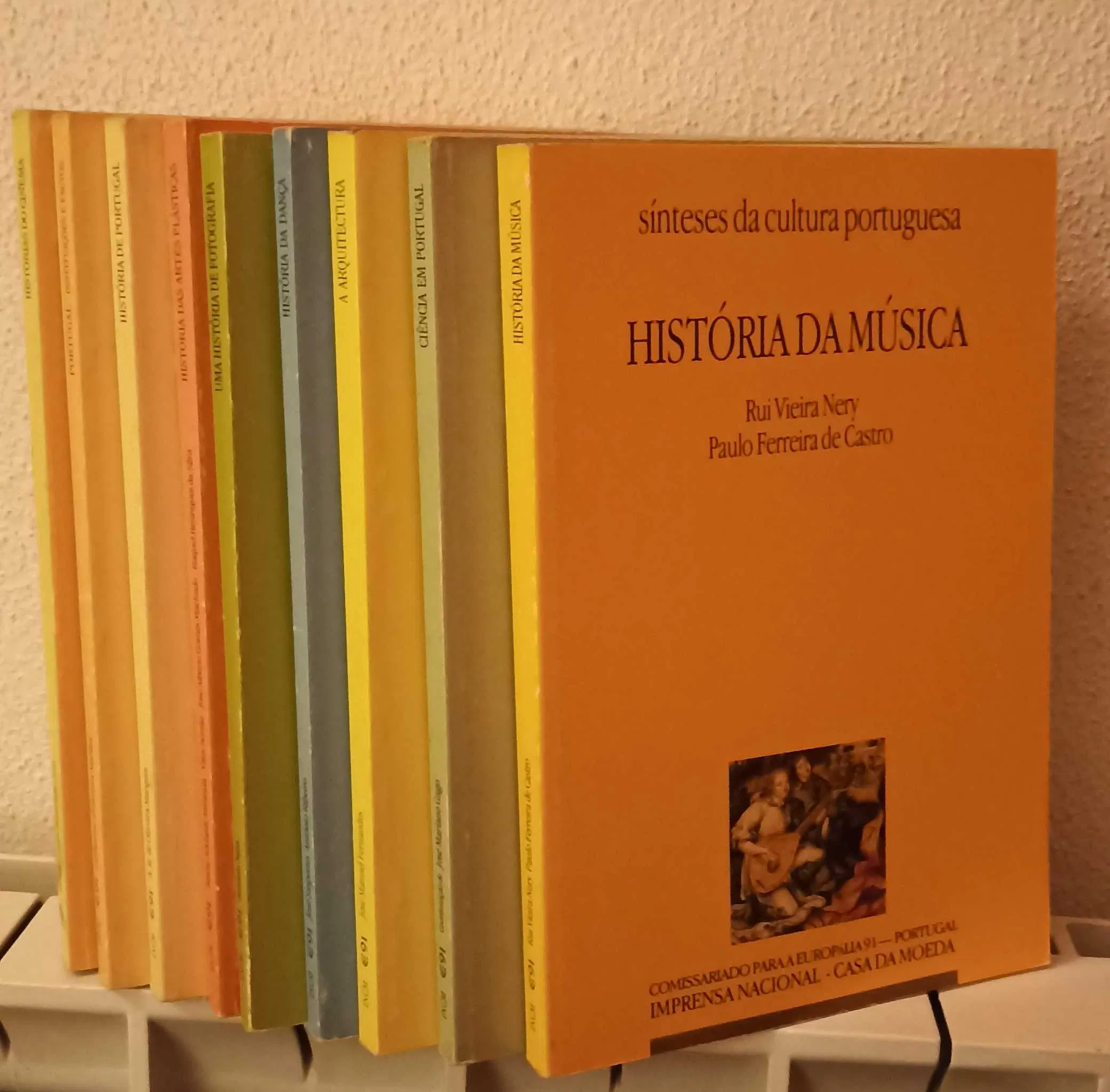 Coleção livros “Sínteses da cultura portuguesa” 9 vol.- Europália 91
