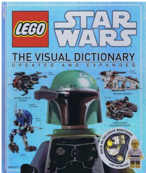 STAR WARS - THE VISUAL DICTIONARY UPDATED AND EXPANDED - BUILD UN EXCLUSIVE MINIFIGURE OF LUKE SKYWALKER