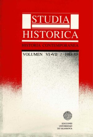 STUDIA HISTORICA - HISTORIA CONTEMPORANEA - UNIVERSIDADE DE SALAMANCA - VÁRIOS NÚMEROS A 12 EUROS CADA