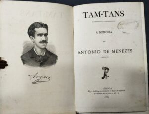 TAM - TANS - À MEMÓRIA DE ANTÓNIO DE MENEZES - LSBOA TYP DA EMPREZA LITERÁRIA LUSO-BRASILEIRA 1885