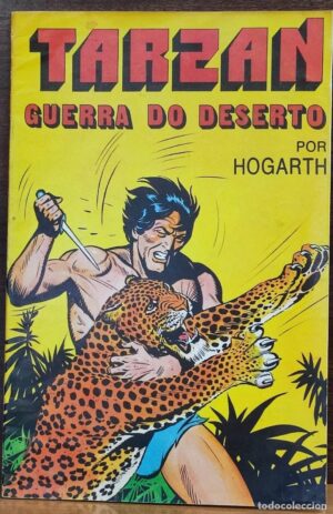 TARZAN - GUERRA DO DESERTO - COLECÇÃO COMIX Nº 1 - HOGARTH