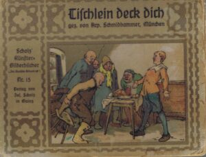 SCHOLZ KUNSTLER BILDERBUCHER TISCHLEIN DECK DICH