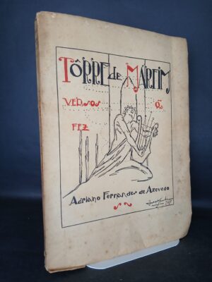 TORRE DE MARFIM  - VERSOS - ADRIANO FERNANDES DE AZEVEDO - 1920 - TIPOGRAFIA TIRSENSE ( A VAPOR ) DE JOSÉ CARDOSO SANTARÉM - SANTO TIRSO