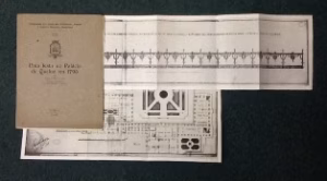 UMA FESTA NO PALÁCIO DE QUELUZ EM 1795 - ARTUR DE MOTTA ALVES - LISBOA 1935 - 9 PÁGINAS E 2 MAPAS DESDOBRÁVEIS