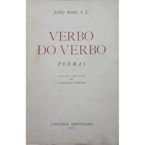 VERBO DO VERBO - POEMAS - JOÃO MATA, S. J. - LIVRARIA BERTRAND